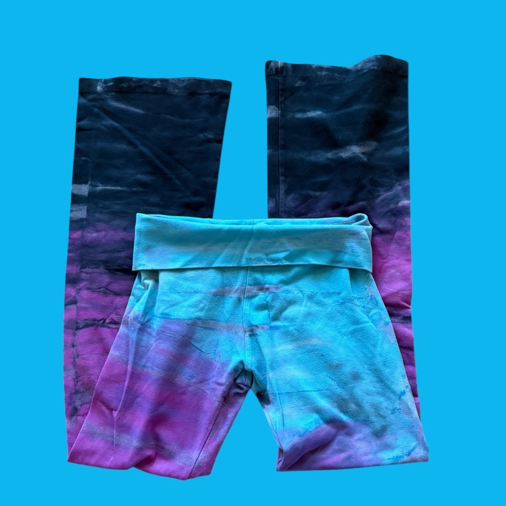 Hard Tail Forever Tie Dye Rolldown Bootleg Flare Pant